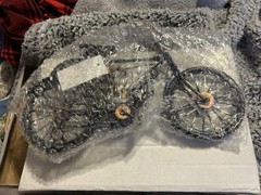 Vintage Harley-Davidson Metal Bicycle Motorcycle Model Handmade Decor 10″ x 7″