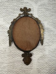 Vintage – Ornate Italian Brass Wall Decor Frame Set Victorian & Edwardian Era