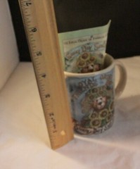 NWT Boyds Bears Loyal Order of Friends of Boyds MUG Sunny Day Sunflowers Seeds