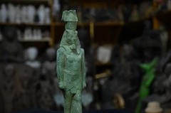 Authentic Bronze statue Ancient Egyptian Antiquities king Ramses Egypt 1213 BC