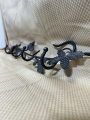 Longaberger Wrought Iron Wall Rack Toboso 71306 NEW