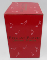 Fitz & Floyd Adventures of Santa Claus Motorcycle Musical Figurine Jingle Bells