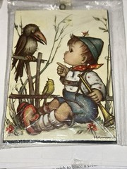 2 Vintage Original HUMMEL Plaques Sealed Original Packaging West Germany NOS