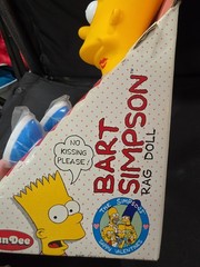 Vintage 1990’s “cooties man” Bart Simpson Valentines doll