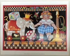 Vintage Mary Engelbreit Poster, Mystical Magical Toyland, 16″x20″, 1992 Unframed