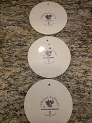 Vintage Norway Ceramic Wall Art Plates Norske Bunader Stavangerflint
