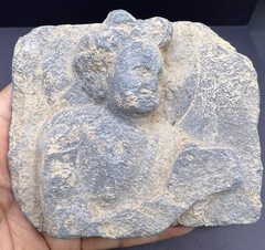 Un Touch Ghandhra Artifact Ancient Indo Greek Era Old Sculptor Fragment Panel