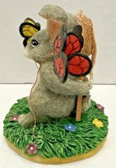 Charming Tails-Catchin Butterflies-FIGURINE-87/423-1996-HTF-Original Packaging