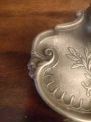 Antique Victorian probably late 1890s? Art Nouveau ink well