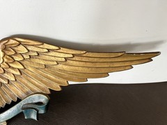 Vintage Sexton 27” Patriotic American Eagle Shield Wall Plaque Cast Aluminum
