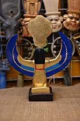 Isis Statue Antiques Pretty Gift Ancient Egyptian Mythology Rare Stone Sculpture