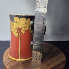 Art Nouveau Limoges Painted Stein with Sought After Grape Style Design of 1903