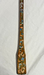 Vintage NORWAY ROSEMALING FOLK ART 22″ Stirring Paddle, Stick or Spoon