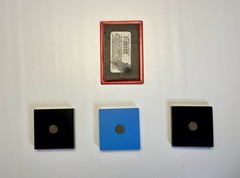 4 Beatles Fridge Locker Magnets John Lennon Rock And Roll Hall of Fame