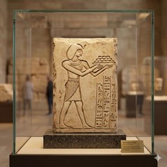 Pharaonic Relief Plaque Ancient Hieroglyphic Decor Sacred Collectible Artifact