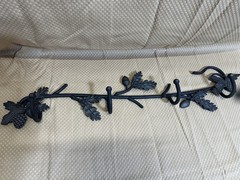 Longaberger Wrought Iron Wall Rack Toboso 71306 NEW