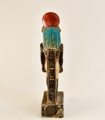 Antique Style Statue of Ancient Egyptian God Khnum Made in Egypt
