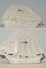 Vintage Nautical Sailing Ships Burlwood HOMCO Wall Art Decor Plaques Made In USA