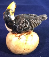 Harmony Kingdom MRP`s Fragile World~TOUCAN ON WILD APPLE~NIB~114 made UK~NY Sale