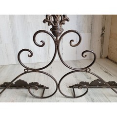 Large metal wall painting hanging display unique vintage home decor