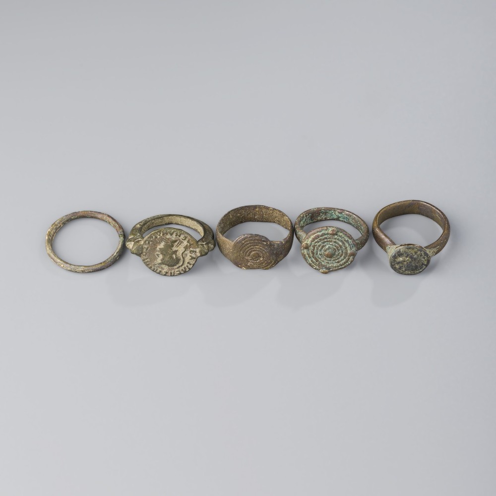 Lot of Ancient Bactrian Bronze Rings