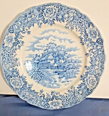 English Village by Salem China Co. Olde Staffordshire/ Excellent cond. 10″