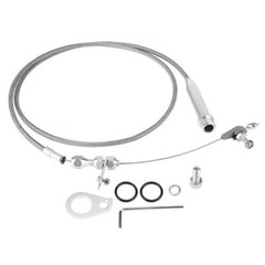 700R4 Kickdown Cable to LS Throttle Body 60″ Braided Plastic Detent Cable