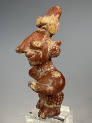 Pre-Columbian West Mexico Jalisco Terracotta Female Figure ca. 300 BCE-300 CE