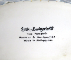 Blue & White Handcut Handpainted Reticulated Porcelain Basket Little Switzerland
