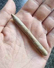Roman Lead Stylus Writing Tool 70mm Metal Detecting Find Antique (1)