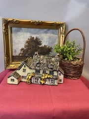 Tey Pottery RUPERT BROOKE’S COTTAGE Britain In Miniature Handcrafted Model