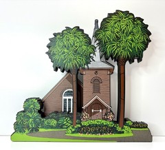 Faith Chapel Jekyll Island, Georgia Shelia’s 2000 Wood Collectible Shelf Sitter