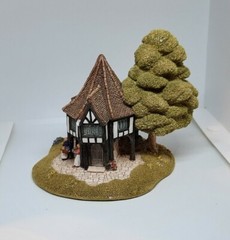Lilliput Lane English British Village Flower Sellers House Figurine