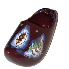 Antique Goedewaagen Ceramic Dutch Shoe Clog Gouda Holland Figurine Ashtray