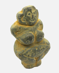 Ancient Mother Goddess Near East Idol Stone Figure Fertility Idol 2000 BC