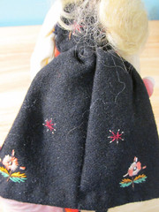 VTG Ronnaug Petterssen Norwegian Cloth 8″ Doll
