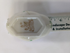 Vintage Sm. Belleek Shamrock Open Salt Seashell Collection, 7th Mark (1980-1993)