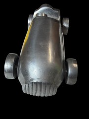 Cast Aluminum Roadster Decorative Art Auto Paperweight Desk Piece diecast