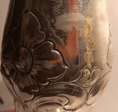 1932 POULSBO vtg norwegian silver vase antique norge flower Thorvald Marthinsen