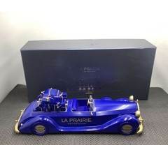 La Prairie Switzerland Large Blue & Gold Luxury Store Display Car w Original Box
