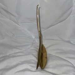 Vintage Brass Sailboat Modernist Design Mid Century Modern 71/2″ Tall