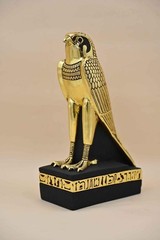 Hand Carved Horus God Statue Ancient Egyptian Stone Sculpture Stone Sculpture