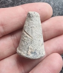 Medieval Viking Lead Gaming Piece / Weight Metal Detecting Find Antique