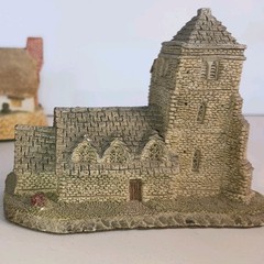 Vtg David Winter English Cottages Lot Of 6, 5 are Signed! Enesco, Collectibles