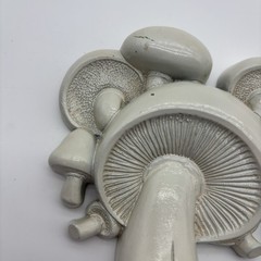 Vintage 80’s Trippy Mushrooms Psychedelic Wall Hanging Made In USA Retro