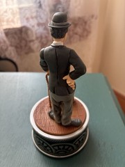 1989 Enesco Charlie Chaplin Musical ” The Entertainer ” Vtg Mint RARE With Box