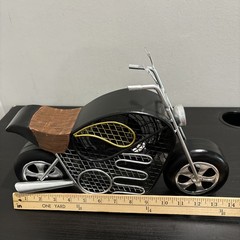 Deco Breeze FAN Motorcycle Bike Vintage Excellent Condition Black Working 14×10