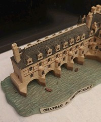 Chateau De Chenonceaux France 1901 Replica Building