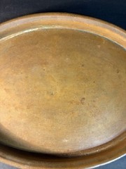 3 Copper Pieces Vase Tray & Star Shaped Decoration