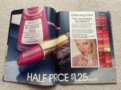 Vintage AVON 1980 SALES CATALOG BROCHURE (Campaign 9) ~ Large Format/ No Label